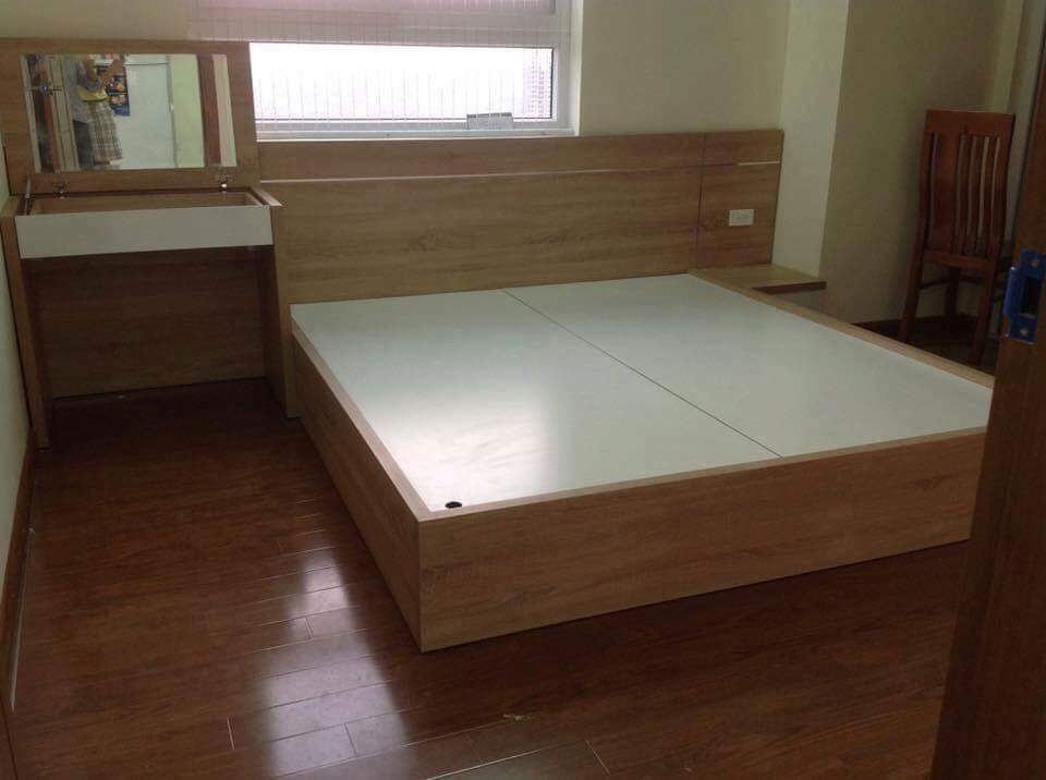 Giường Ngủ gỗ công nghiệp